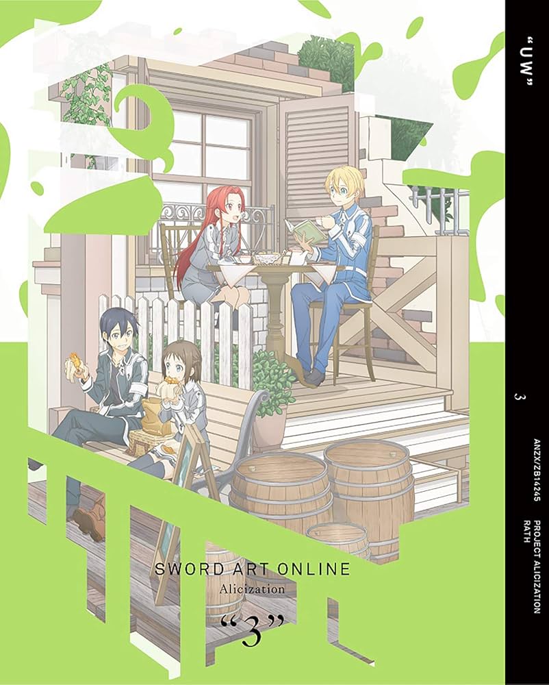 ソードアート・オンライン 3(通常版) [DVD] Amazon.co.jp: ソードアート・オンライン アリシゼーション 3